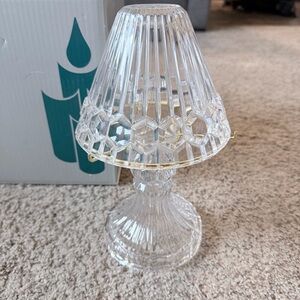 Vintage Partylite Astoria 24% Full Lead Crystal Tealight Lamp, made in Germany